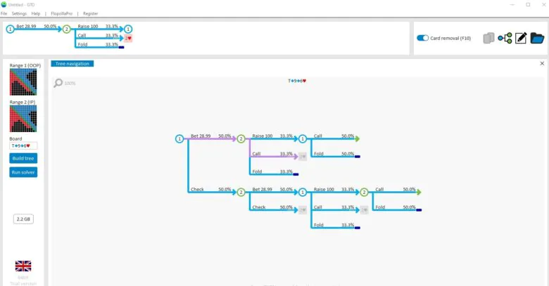 Poker Solver software GTO-plus