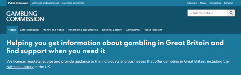 UK Poker: UK Gambling Commission
