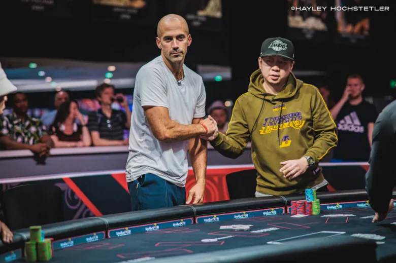WSOP 2024 Jason Mercier and Danny Wong
