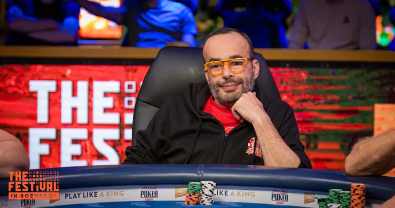 Antoine Degiorgio, 3rd place for €33,900 + WSOPE ME Seat