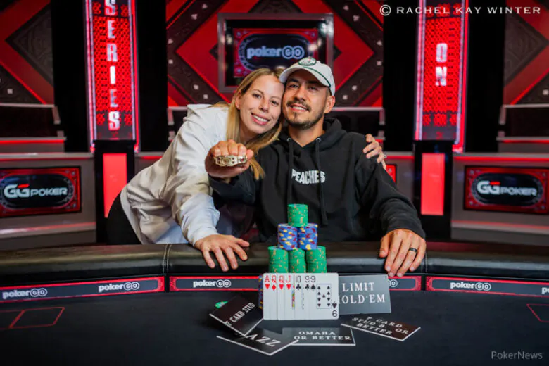 WSOP 2024 Phillip Hui With Wife