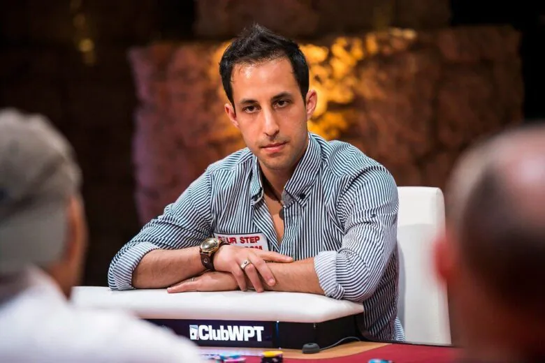 Alec Torelli playing poker tournament
