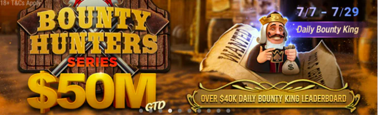GGPoker: $50M GTD Bounty Hunters Series