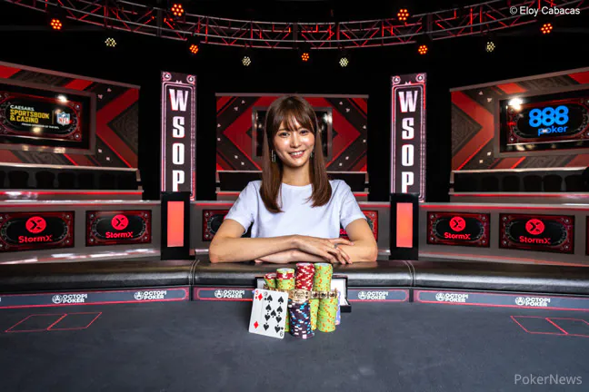 Shiina Okamoto WSOP Ladies Win