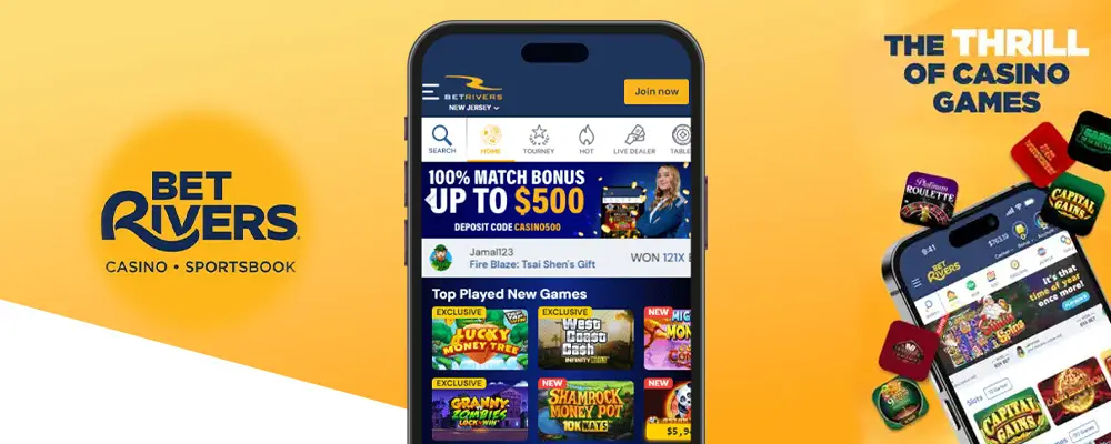 BetRivers Casino mobile app