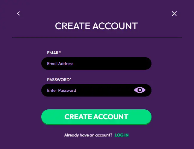 Enter Your Information