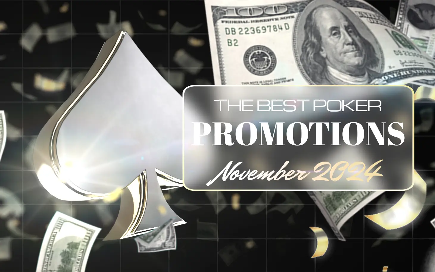 The best promotions made by poker rooms in November 2024
