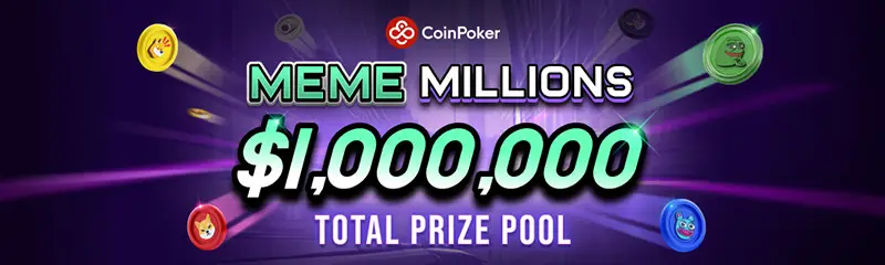 CoinPoker Meme Millions promotion