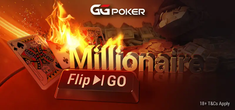 Flip and go ggpoker Millionaire pormotion.