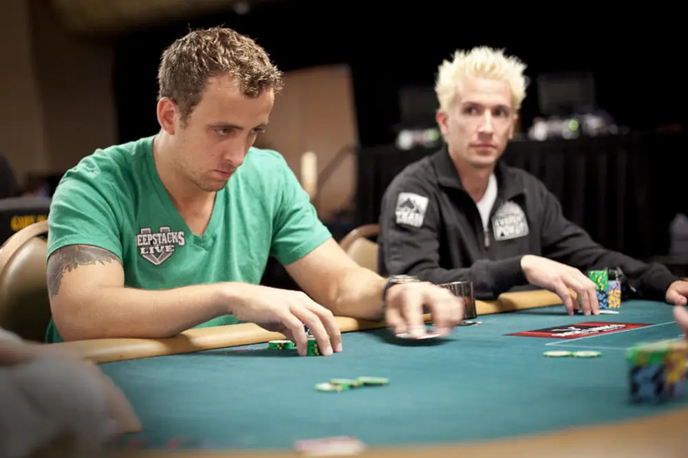 Matt Graham playing poker