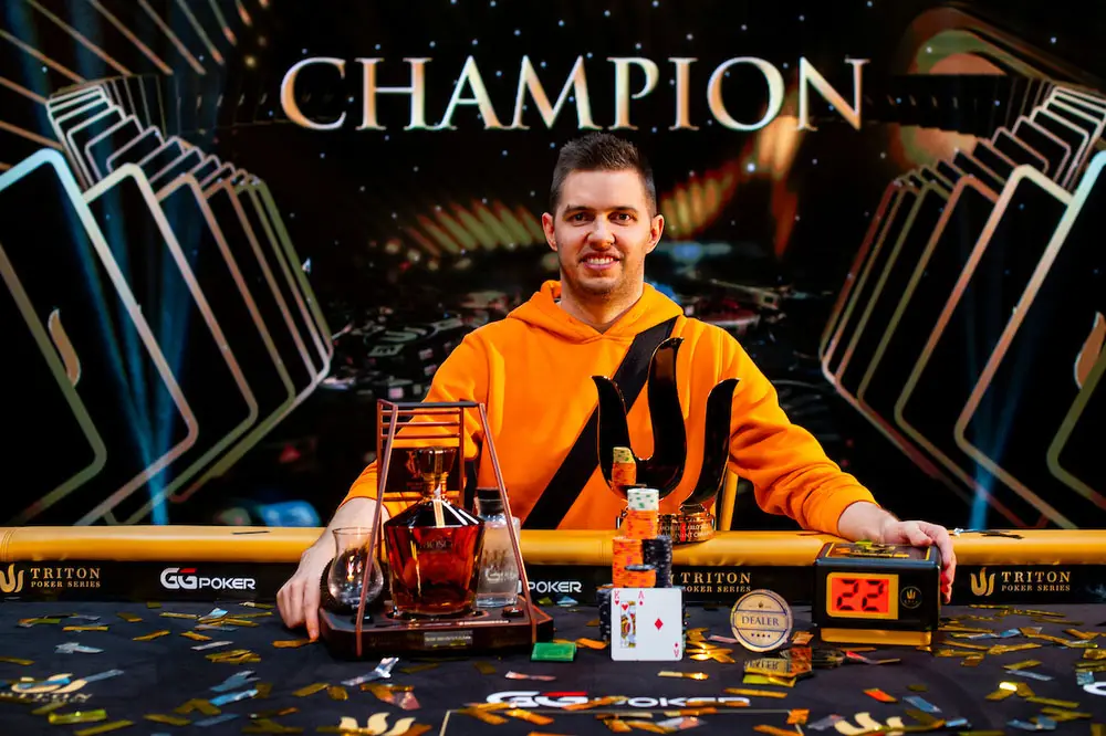 Matthias Eibinger Triton poker