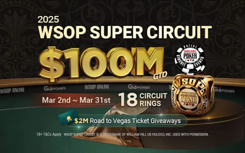 WSOP Super Circuit 2025 at GGPoker