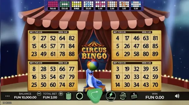 Circus Bingo by Caleta Gaming