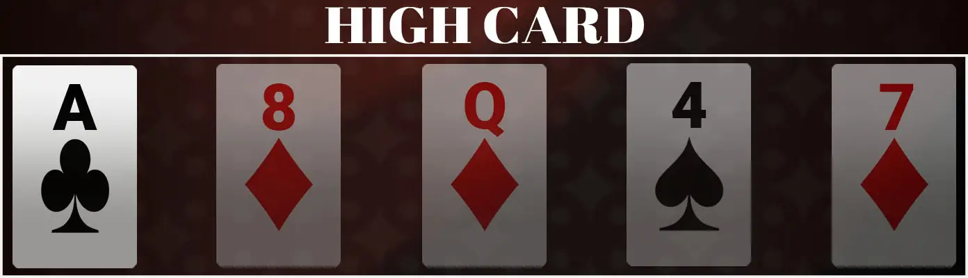 High card example