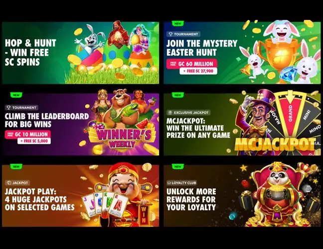 Explore the bonuses