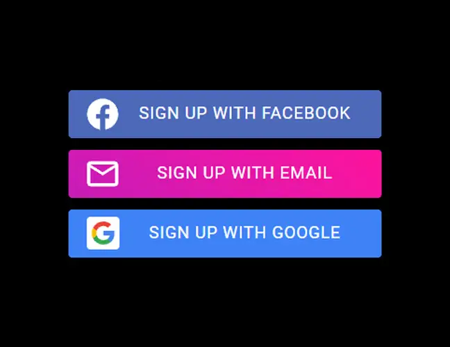 Register at Pulsz Social Casino via Google, Email or Facebook: