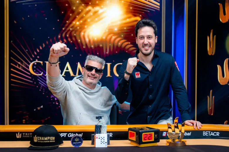 Nacho Barbero at Triton Poker Series