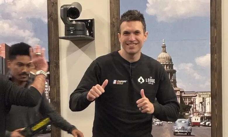 Doug Polk in The Lodge Hoodie