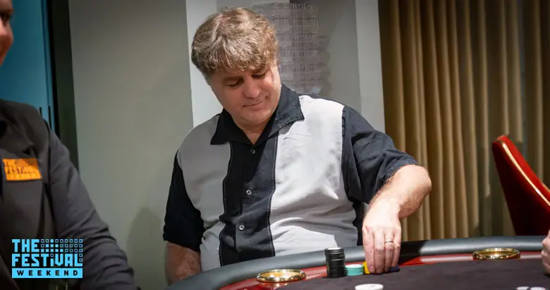 Jessie May at the poker table.