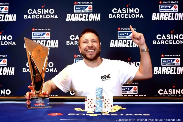 Bernardo Neves Winners Photo €10,300 EPT Barcelona High Roller