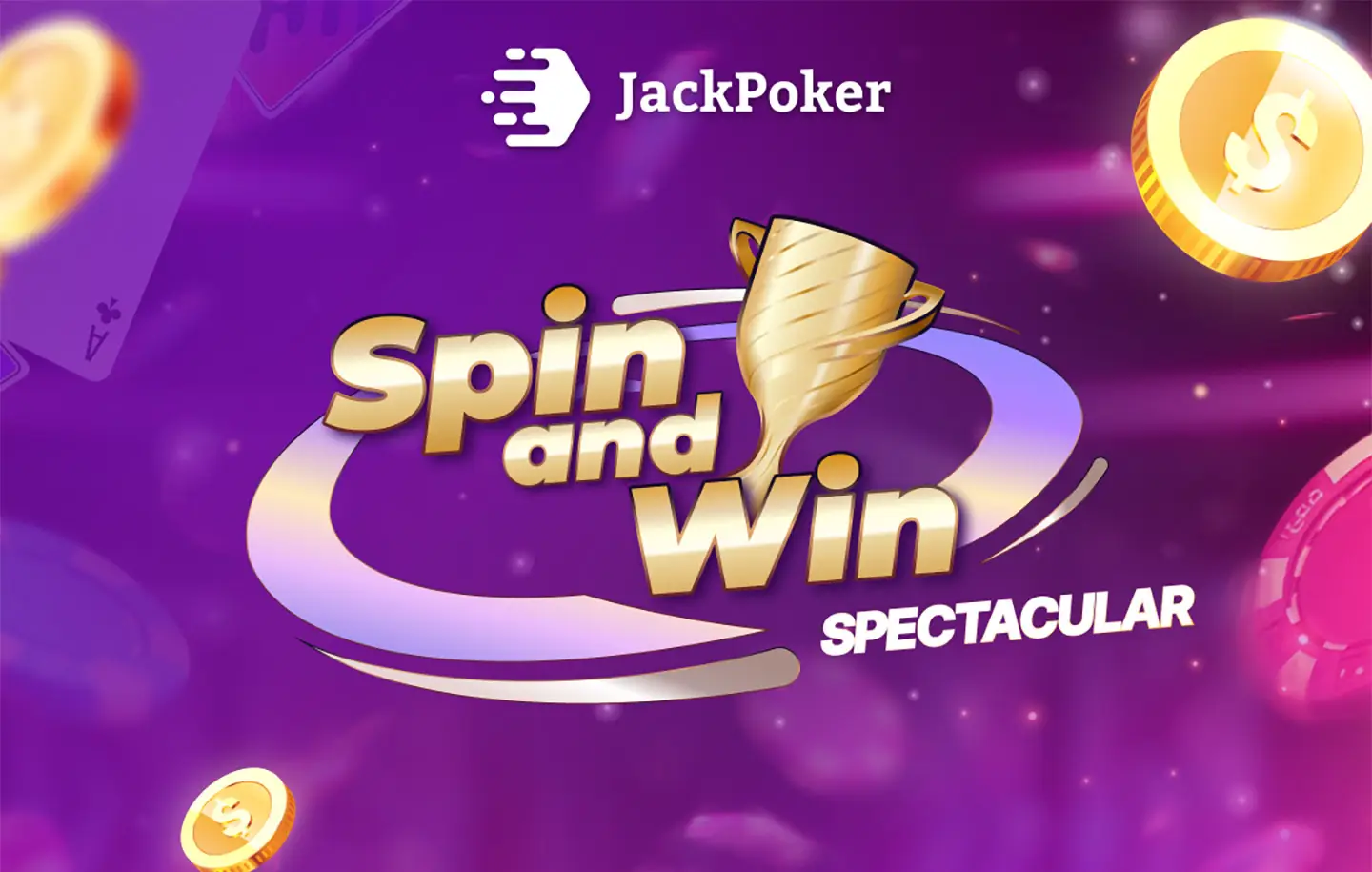 JackPoker Spin & Win Spectacular
