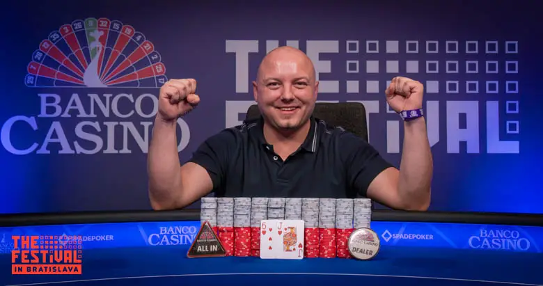 The Festival Series - Sebastian Kotowicz Bratislava 2024 Main Event Winner