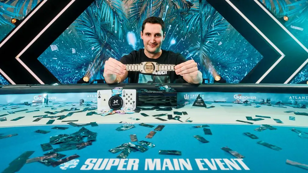 Bernhard Binder WSOP Paradsie Super Main Event Winner