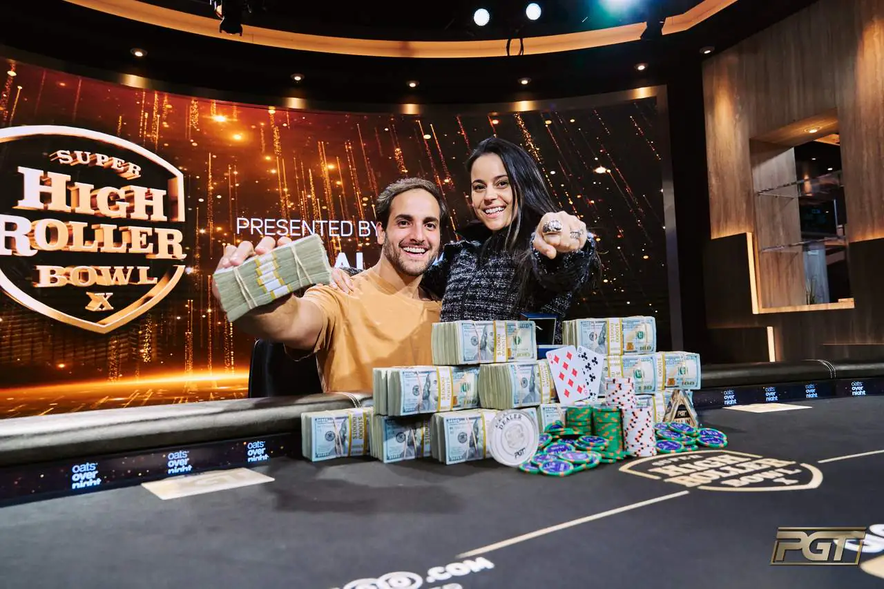 Joao Simao wins Super High Roller Bowl X