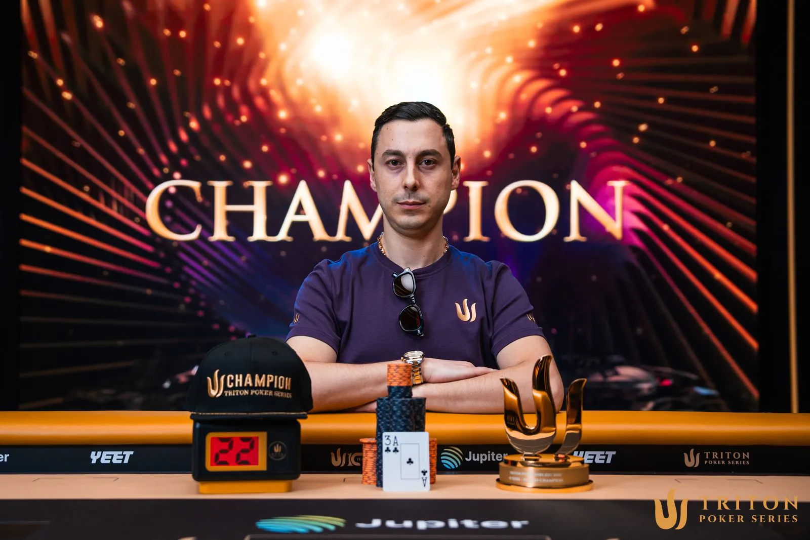 Aren Bezhanyan Triton Super High Roller Jeju
