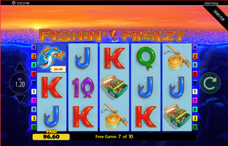 Demo Version Fishin Frenzy