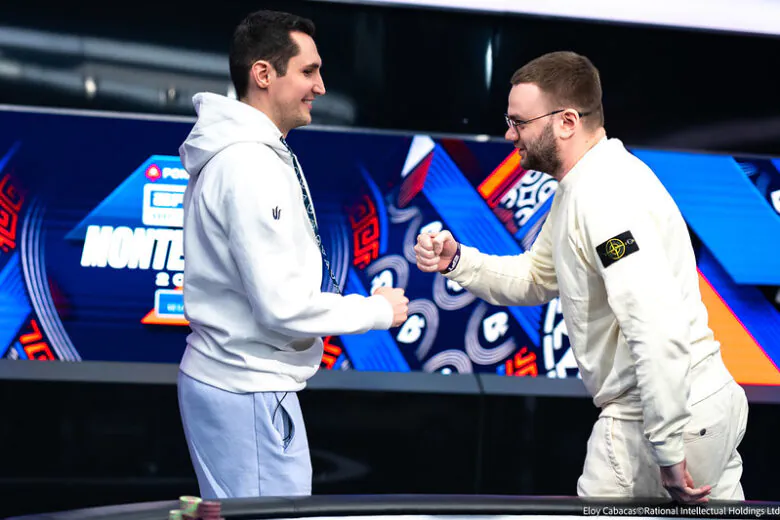 Stoica vs Binder heads up EPT Monte-Carlo