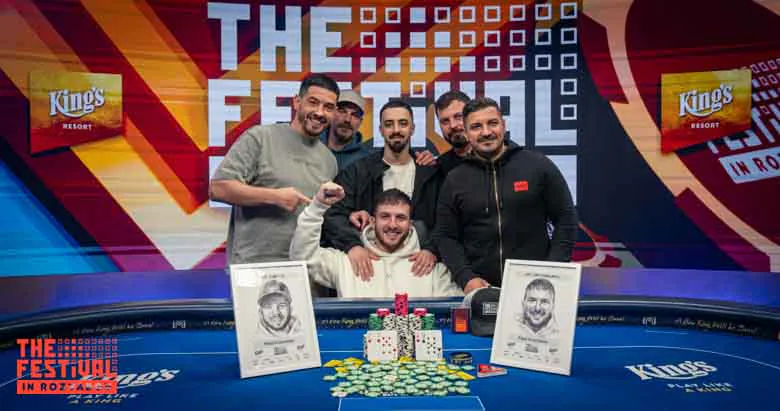 Paul Craciunas Main Event Winner The Festival Rozvadov
