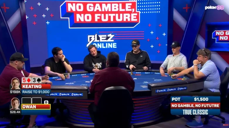 No Gamble No Future – Tisch an Tag 1