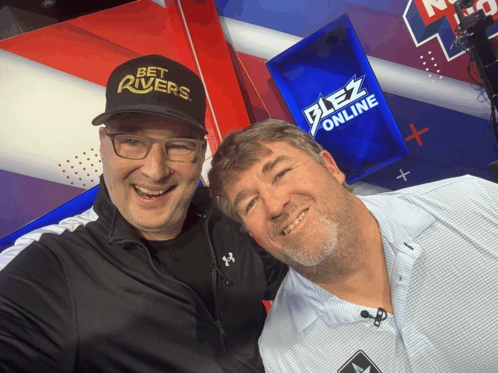 Phil Hellmuth und Chris Moneymaker