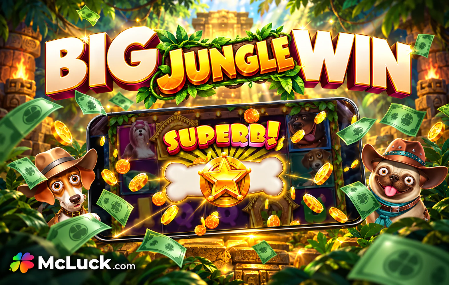 McLuck Legacy of the Tiger: Mega Fire Blaze