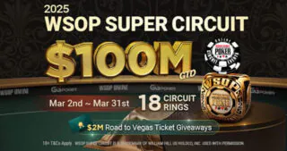 WSOP Super Circuit 2025 at GGPoker