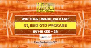 The Festival Bratislava 2023 Satellites at partypoker