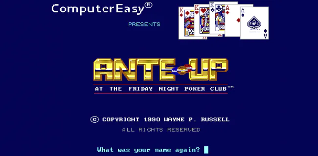 5 Classic MS-DOS Poker Games You Can Play Right Now
