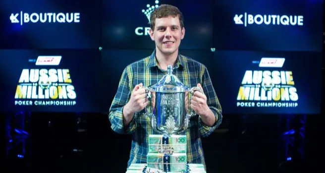 Engel Outlasts Dunst, Abernathy to Win Aussie Millions Main Event