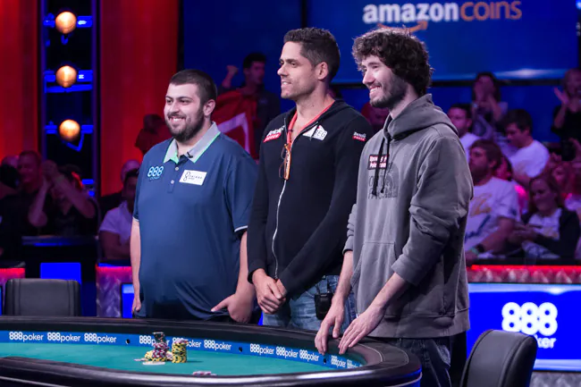 Hesp Dream Over, Blumstein Leads Final Three of 2017 Main Event