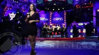 Kara Scott calling the action.