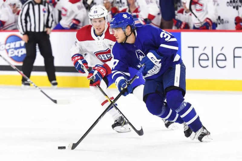 Canadians Montreal vs Maple leafs Toronto