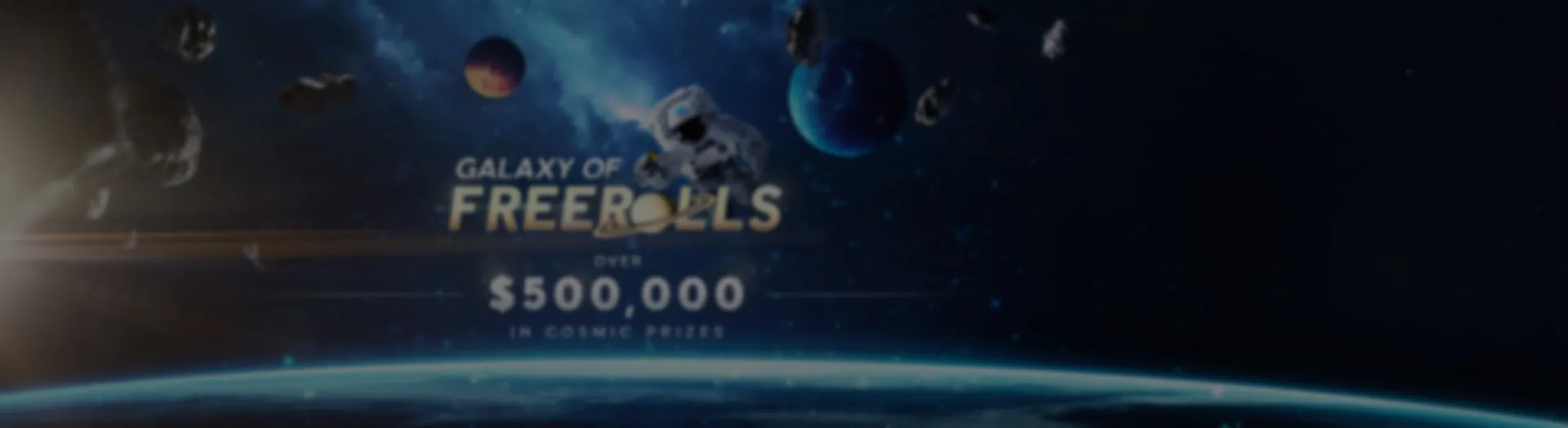 888poker Galaxy of Freerolls Header