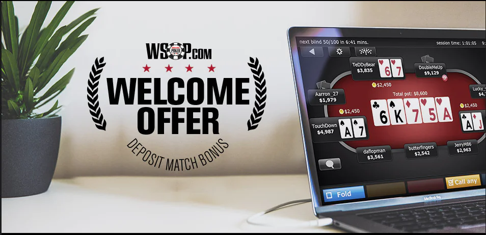 WSOP welcome offer