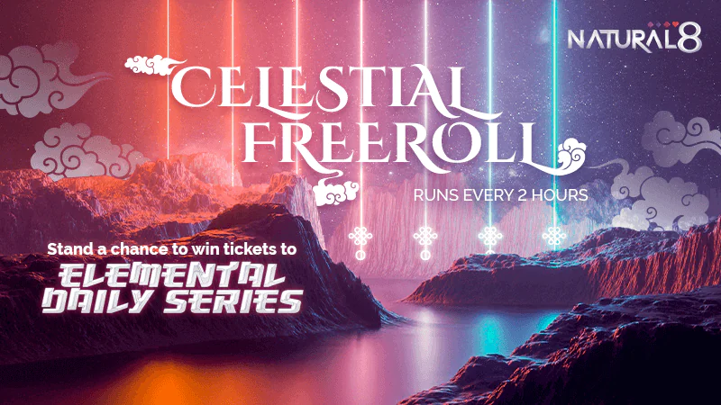 Celestial freeroll on Natural8