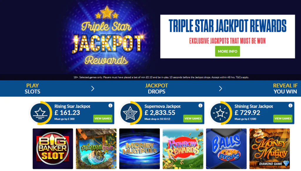 Coral Casino Jackpot Slots - Games Lobby