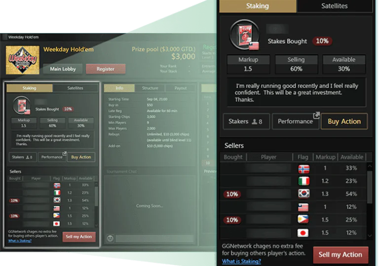 staking platform on Natural8