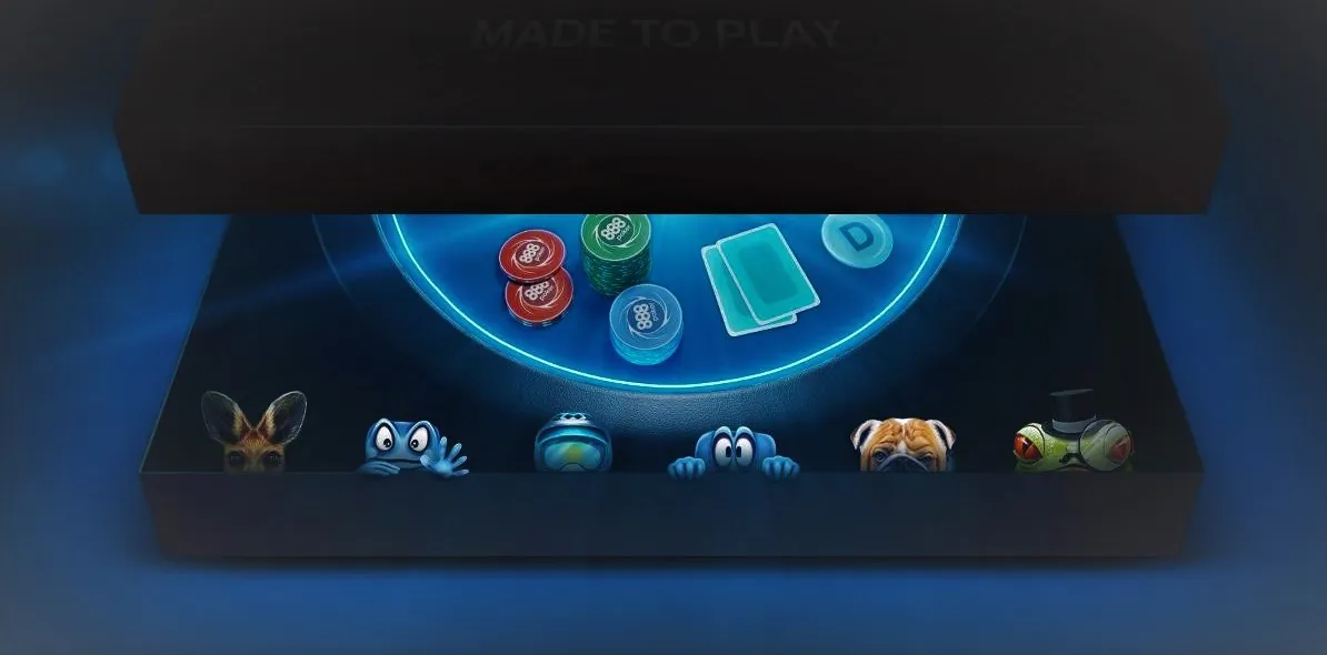 New 888poker software update - header
