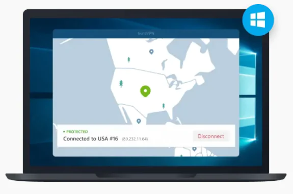 NordVPN on WIndows