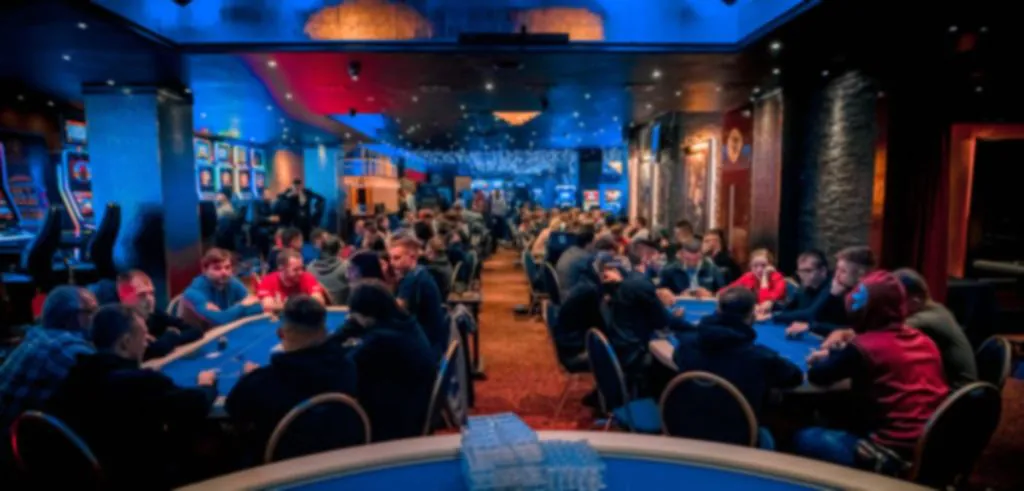 Poker Floor of the Casino